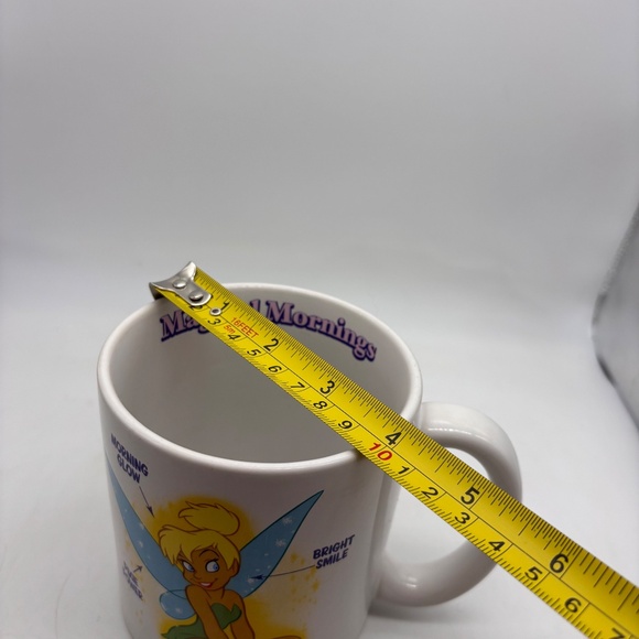 Disney Store Tinkerbell Magical Mornings Character Large Ceramic Coffee Mug - Picture 15 of 15